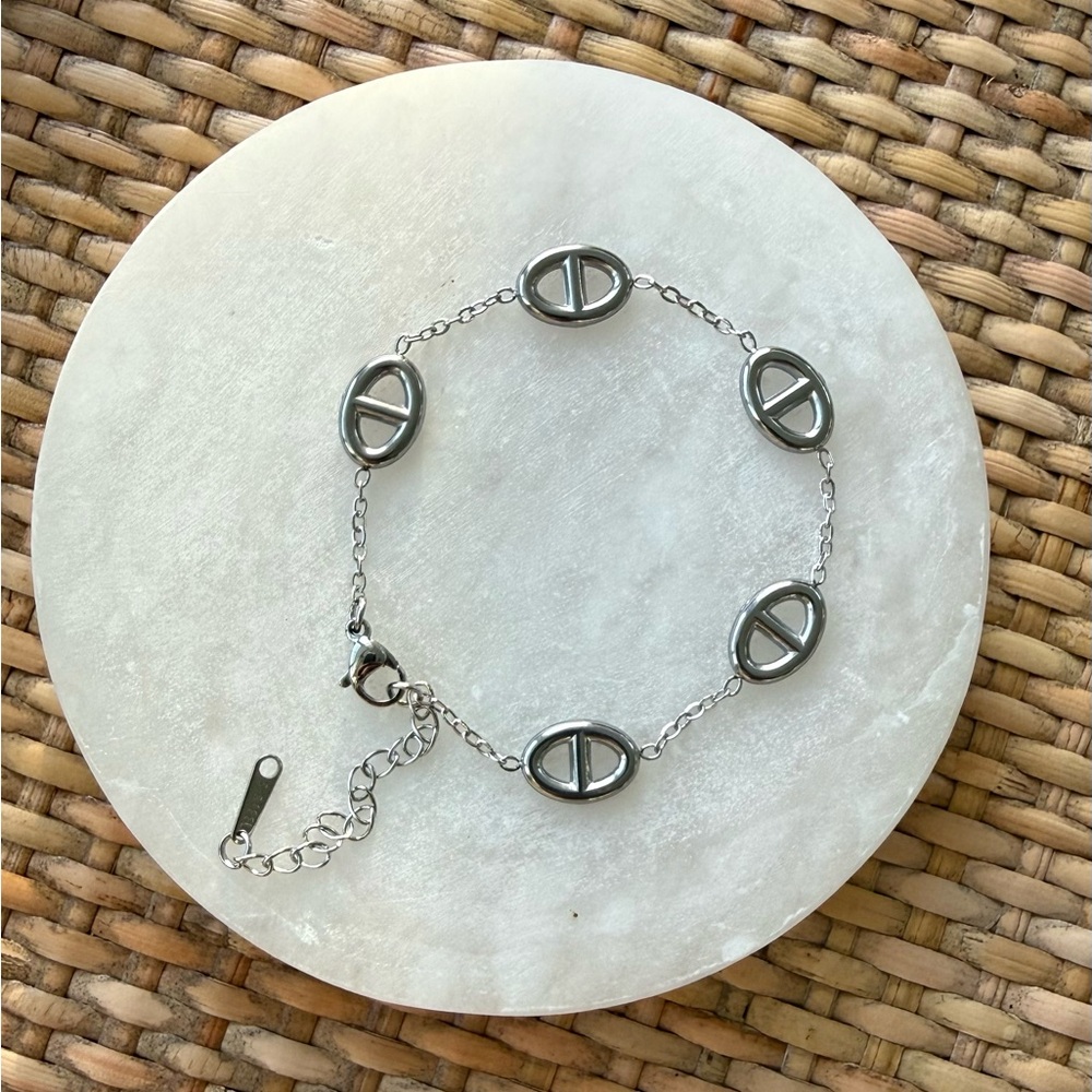 Mariner Link Designer Dainty Chain Bracelet